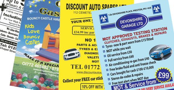 leaflets preston